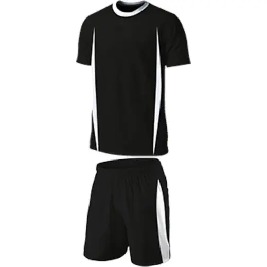 BRT Blade Soccer Single Set Black-White Front